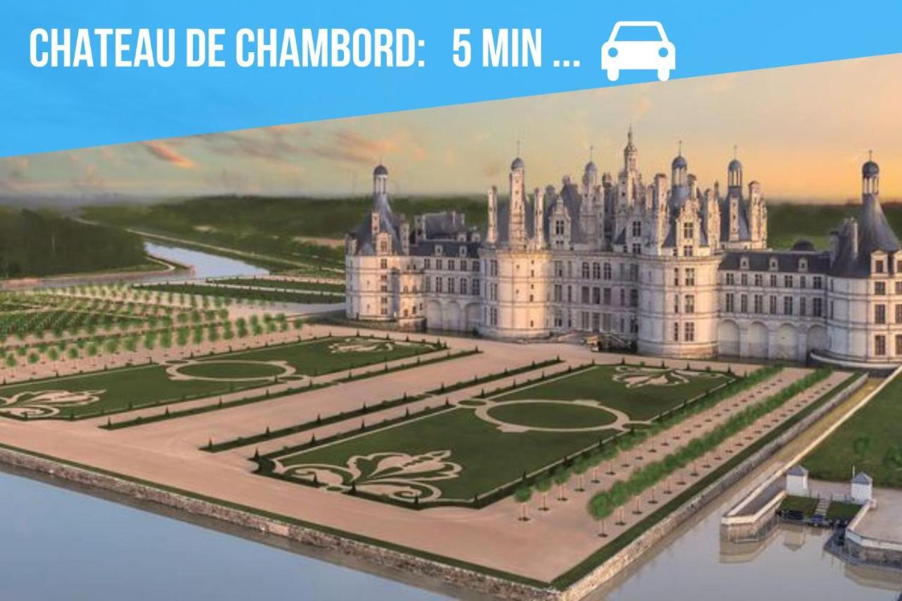 Caporizon-L'Atelier-Aux Portes Du Chateau De Chambord Saint-Claude-de-Diray Extérieur photo